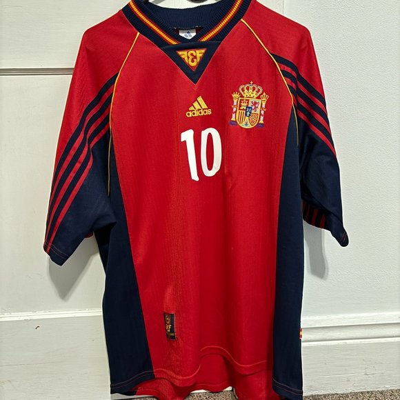 RAUL SPAIN 1998 JERSEY - L - Picture 2 of 5